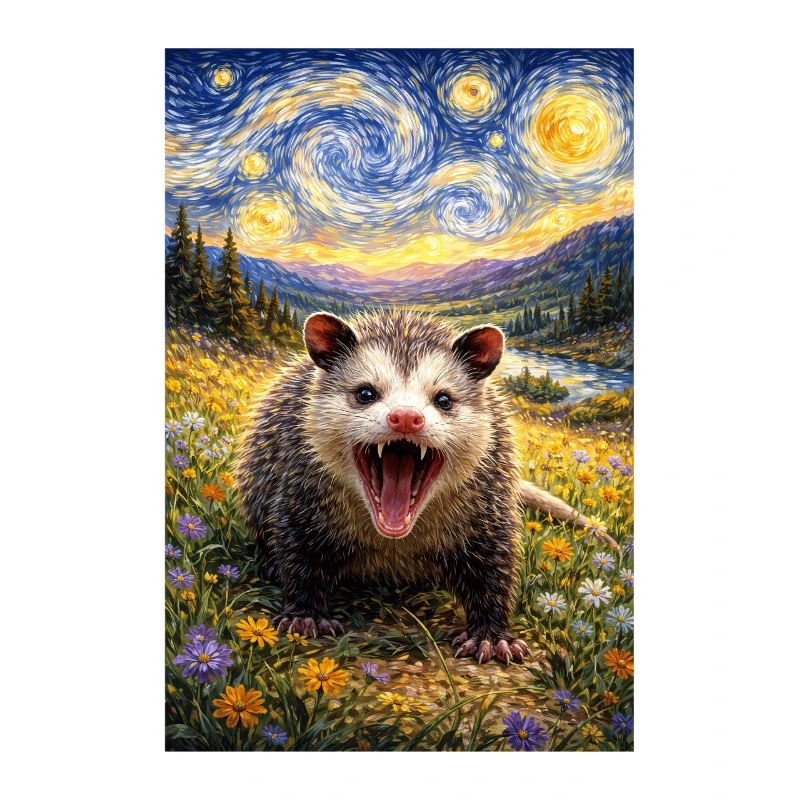 Nuit étoilée d’opossum