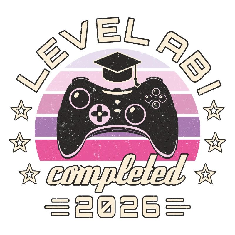Abitur 2026 - Level Abi Completed Gift Idea