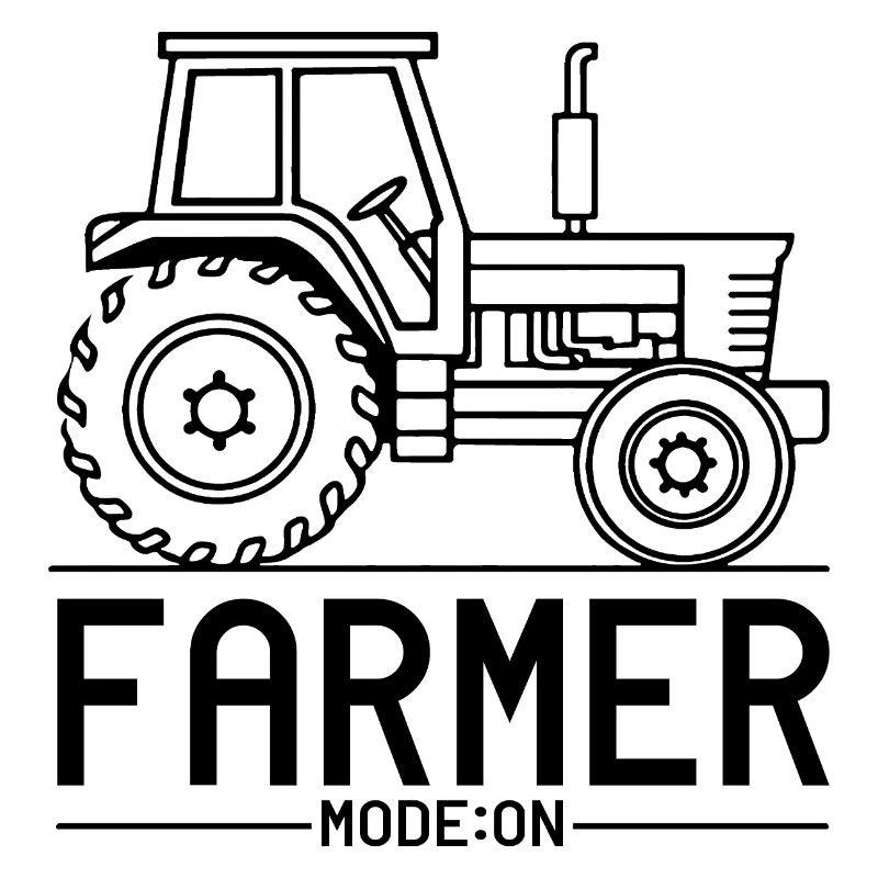 Farmer Mode Enabled - Tractor Humor