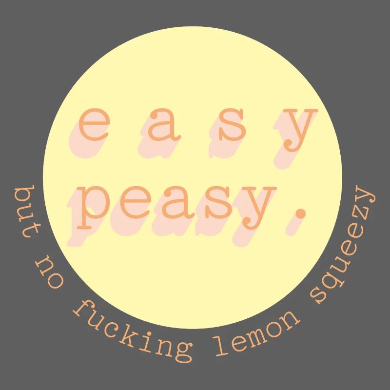 Easy Peasy Lemon Circle