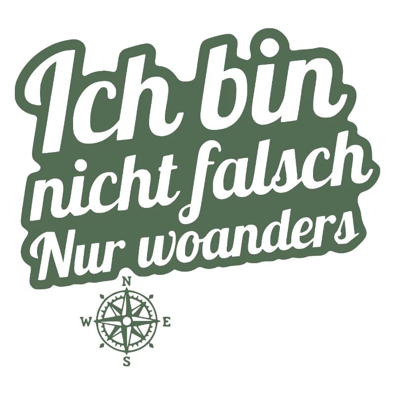 Ich bin nicht falsch, nur anders Kompass