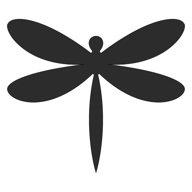 Silhouette de la Libellule