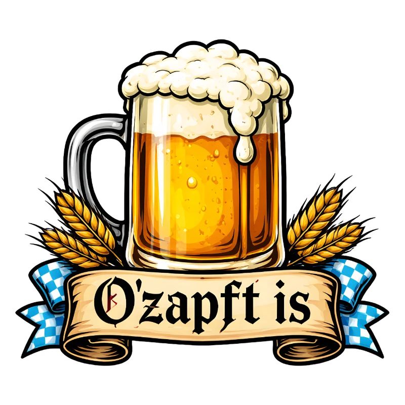 O'zapft is – Bavarian saying