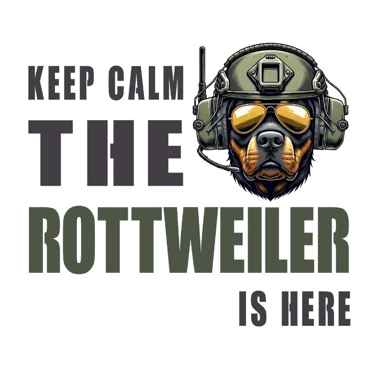 Rottweiler – Conception Keep Calm
