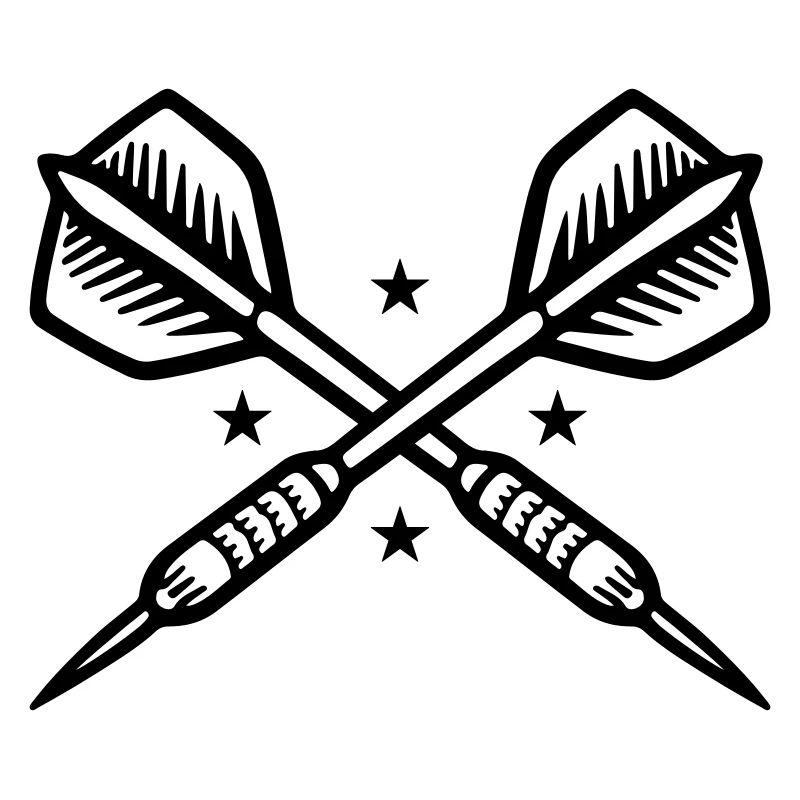 Icône de fléchettes