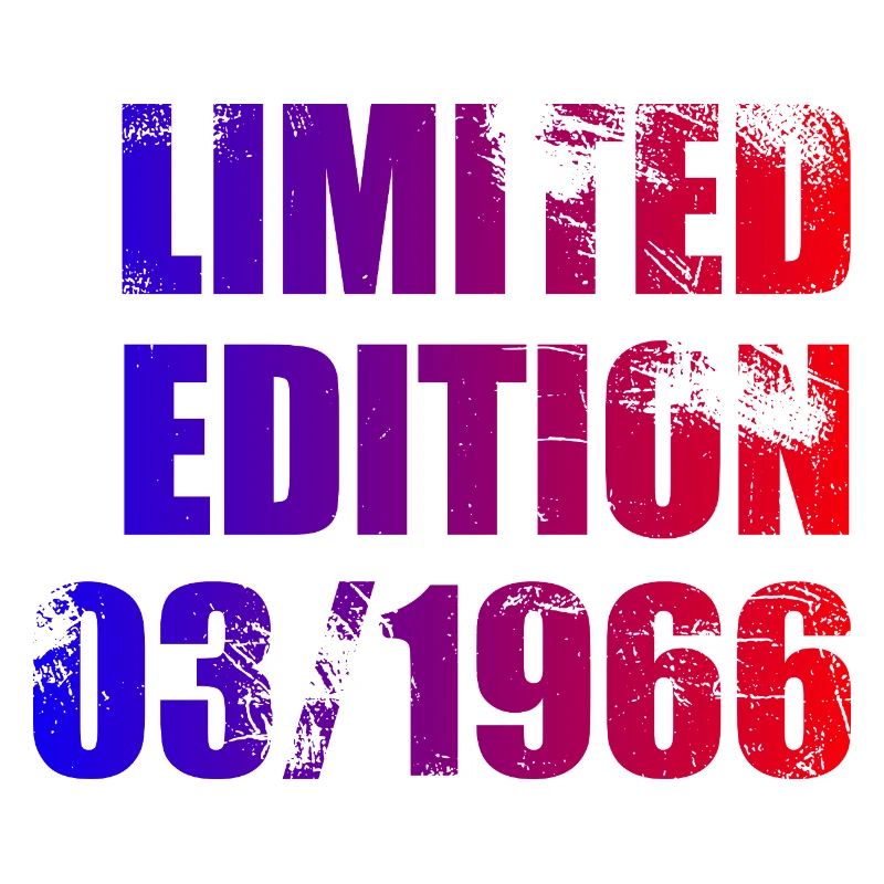 60e anniversaire Édition Limitée 03/1966