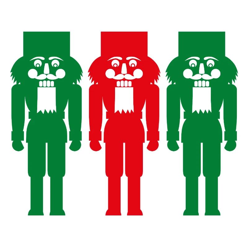 Nutcracker Color Three Christmas Traditional