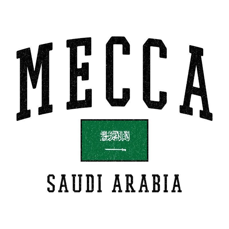 Mecque, Arabie Saoudite : Conception du drapeau
