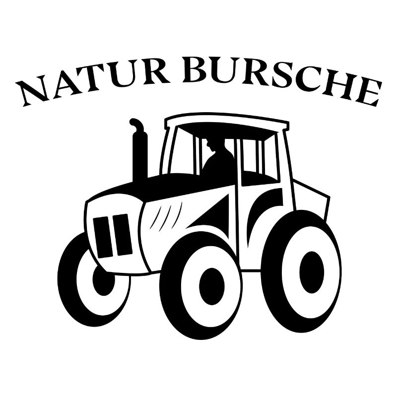 Traktor Statement Landleben Ackerbau Landwirt