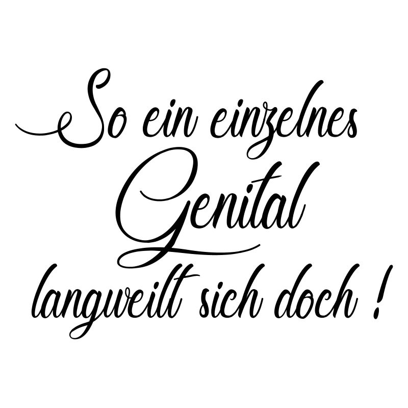 einzelnes Genital