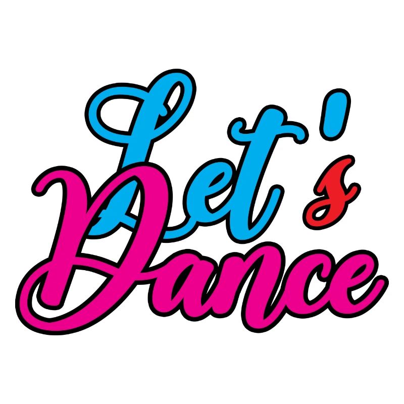 Design de danse joyeux avec splendeur de couleurs