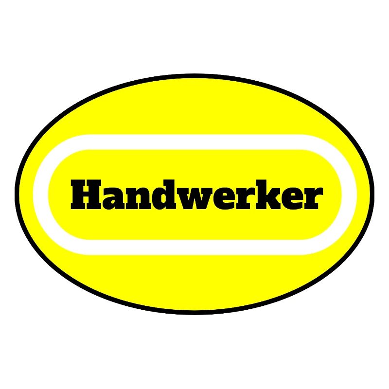Handwerker Motiv mit Farbeffekt