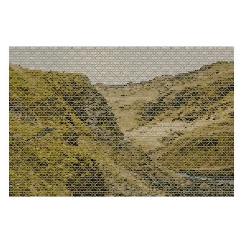 Geometric Mesh Canyon