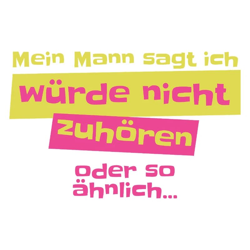 Mon mari dit que je n’écoute pas Design