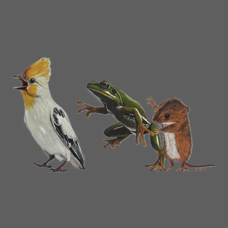 Die Polonaise oder Vogel, Frosch und Maus