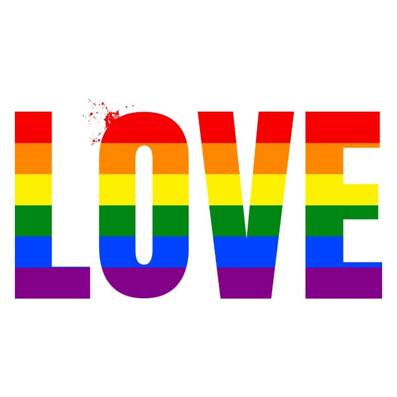 LOVE Rainbow Statement – Bold Equality Message
