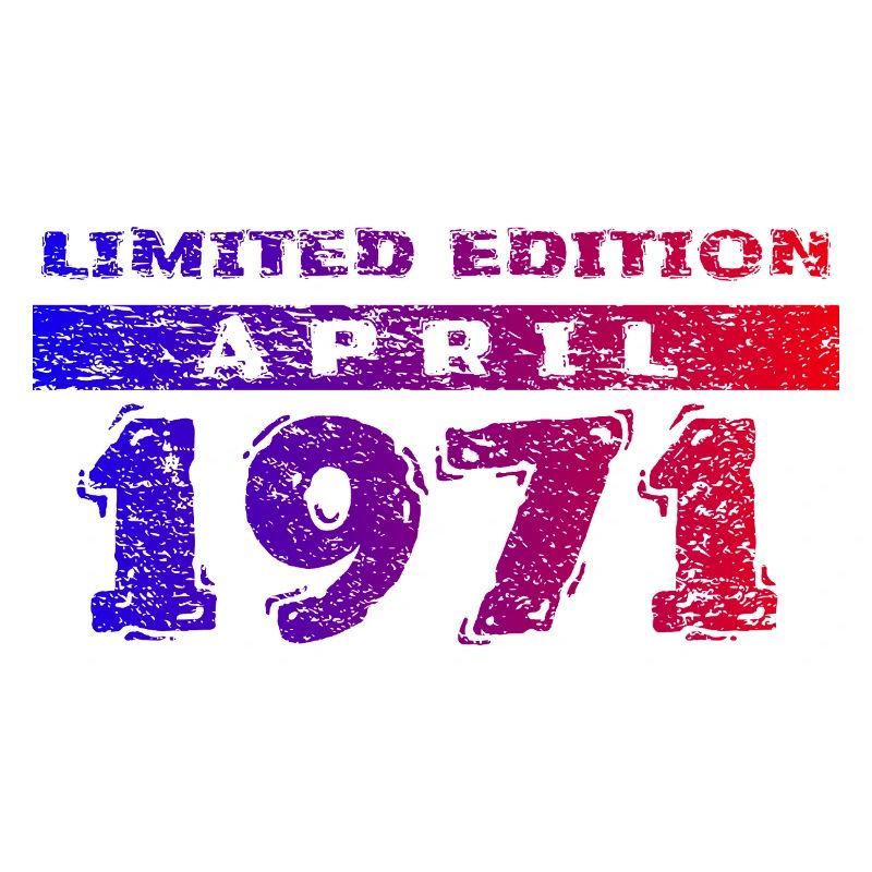 55e anniversaire Édition Limitée 04/1971