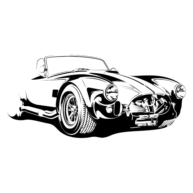 cobra car symbol oldtimer team classic Auto icon