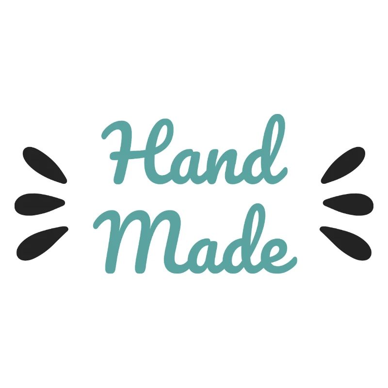 Handgemachtes Minimalistisches Bastelhemd im Skriptstil