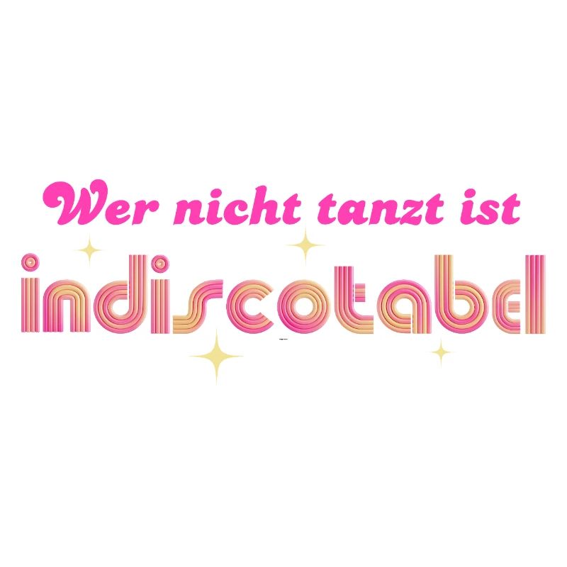 'Who doesn't dance is indiscotabel' Disco Dancing