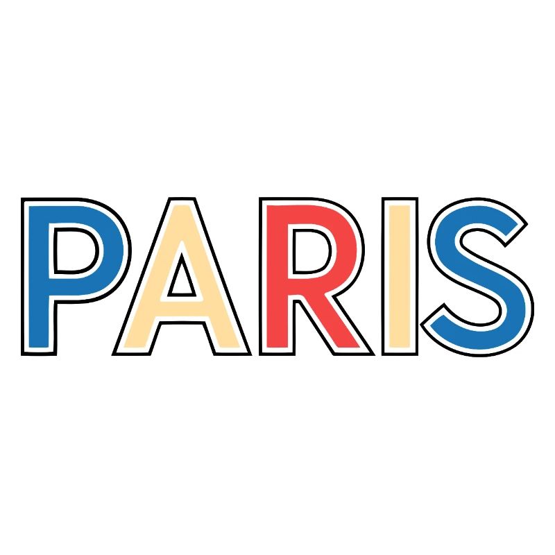 Paris rétro multicolore