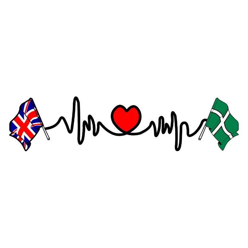 Devon & Großbritannien Herzschlag