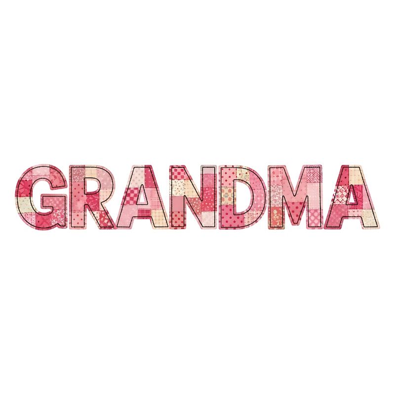 Patchwork Beste Oma Geschenk für Großmutter