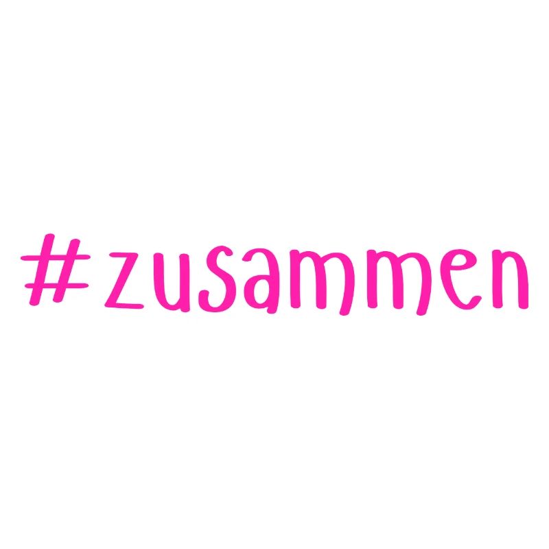 Zusammen stärker – Bold Statement Design