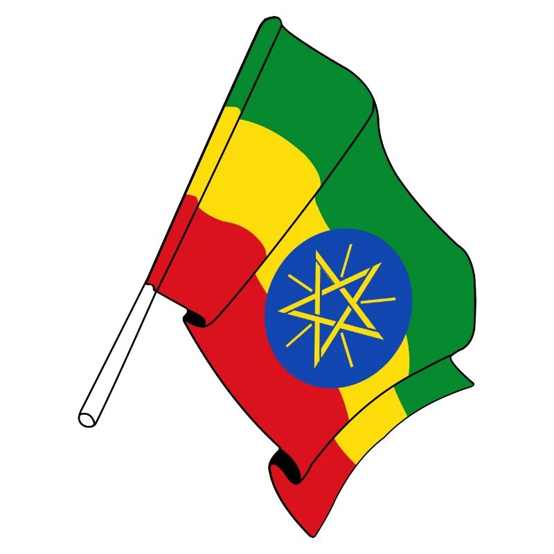 Drapeau de l’Ethiopie