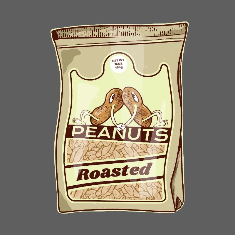 Pack rétro de cacahuètes grillées