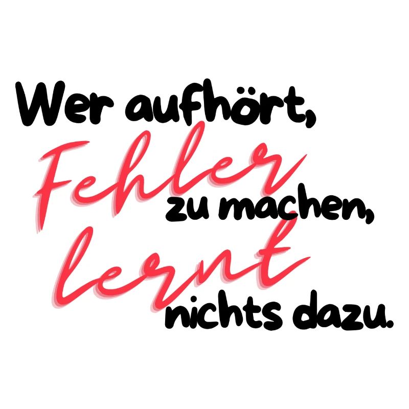 Mistakes teach red writing