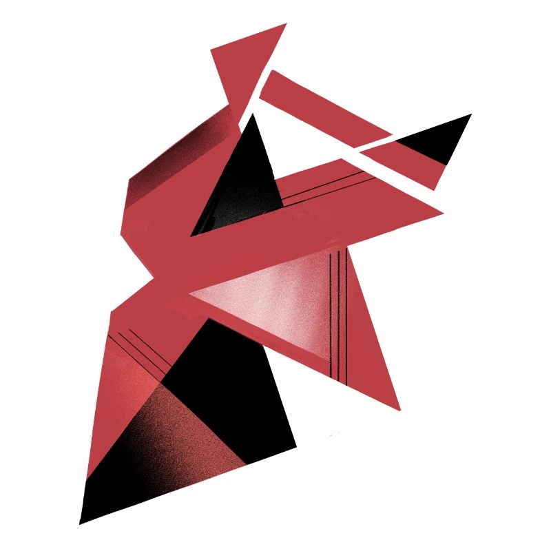 Dynamic geometry in red and black