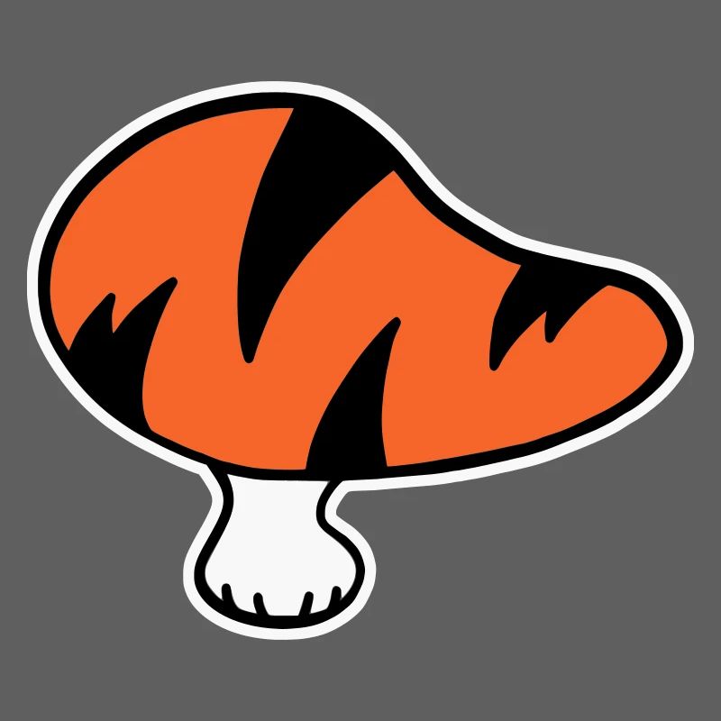 Logo champignon tigre STICK Variante