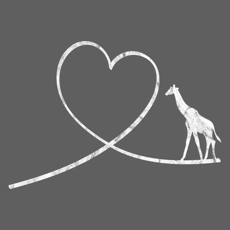 Giraffe Zoo Wildnis Geschenkidee