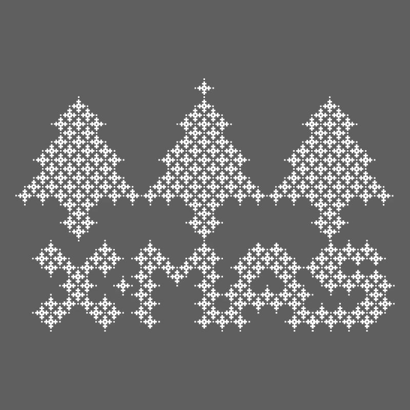 Arbre de Noël Icône graphique de Noël