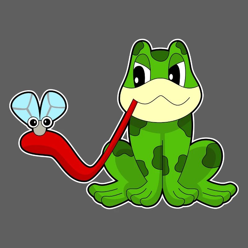 Frosch Fliege