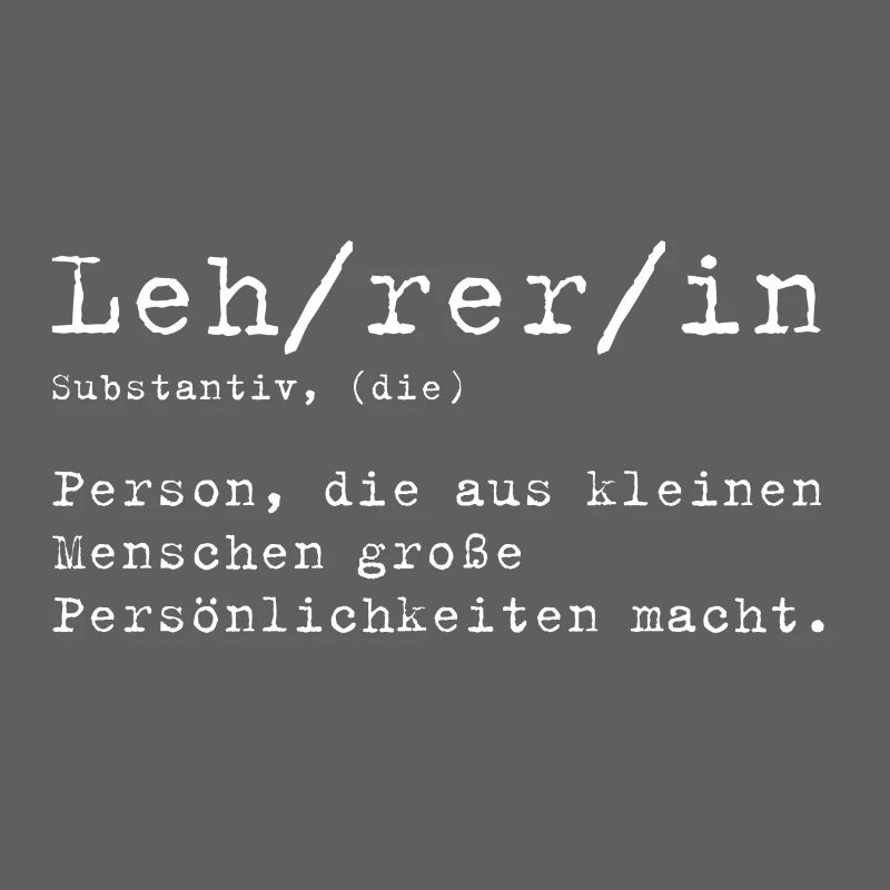 Lehrerin Definition