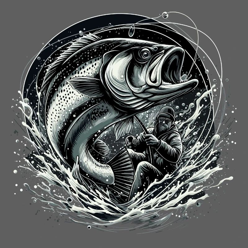 Fishing Angler Dynamic Gift