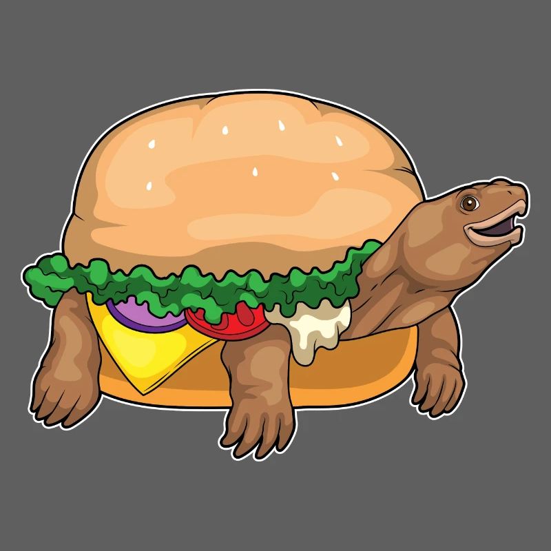 Turtle Cheeseburger