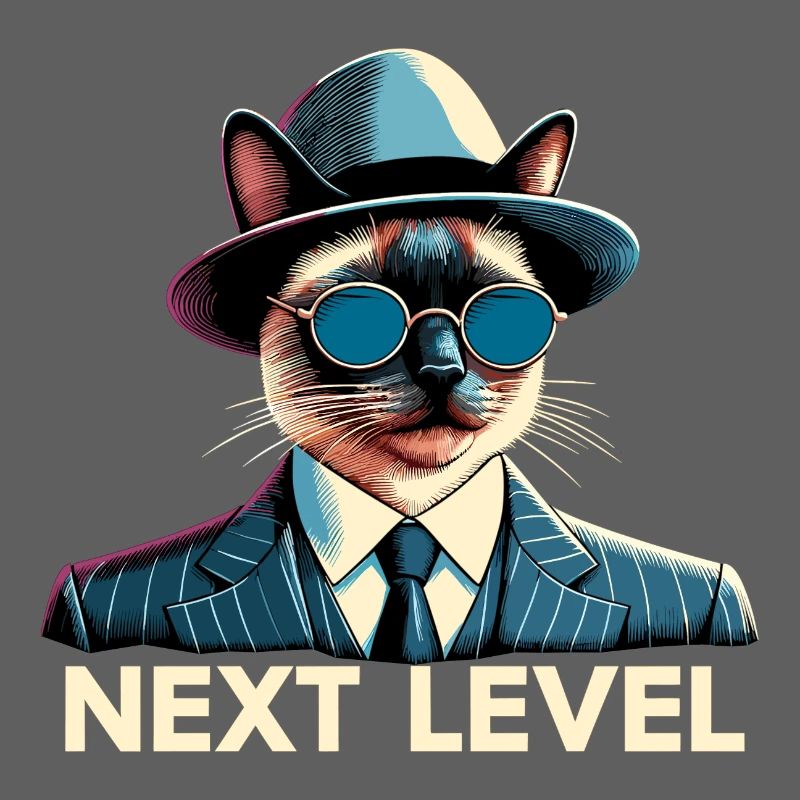 Siamese Cat Siamese Cat Next Level Suit Gift