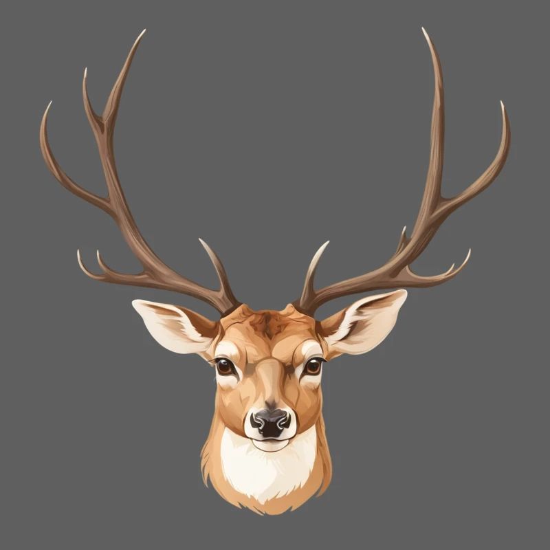 Cute Deer Head