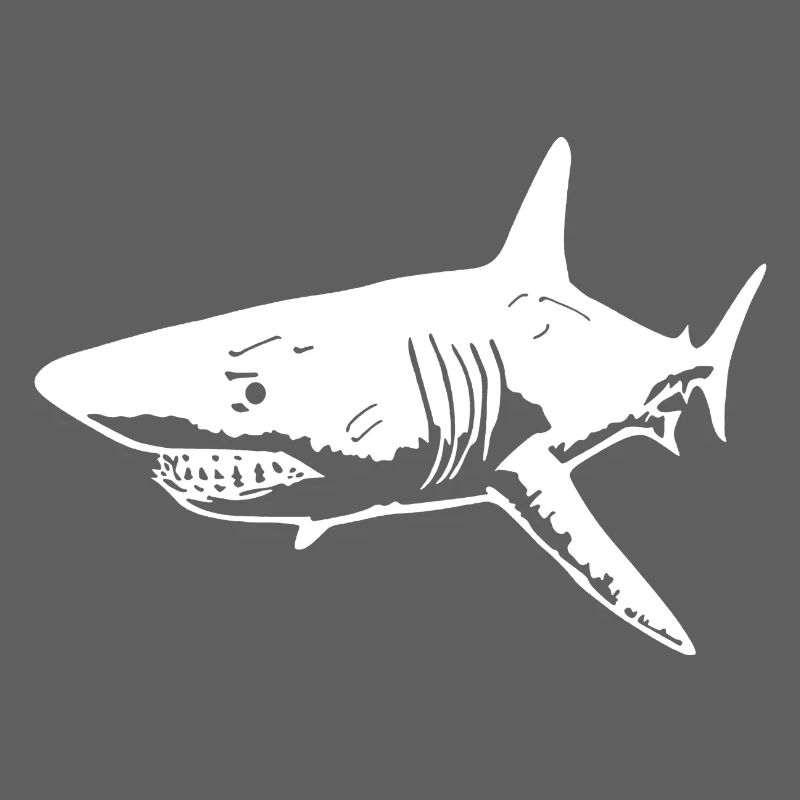 Le requin blanc prédateur