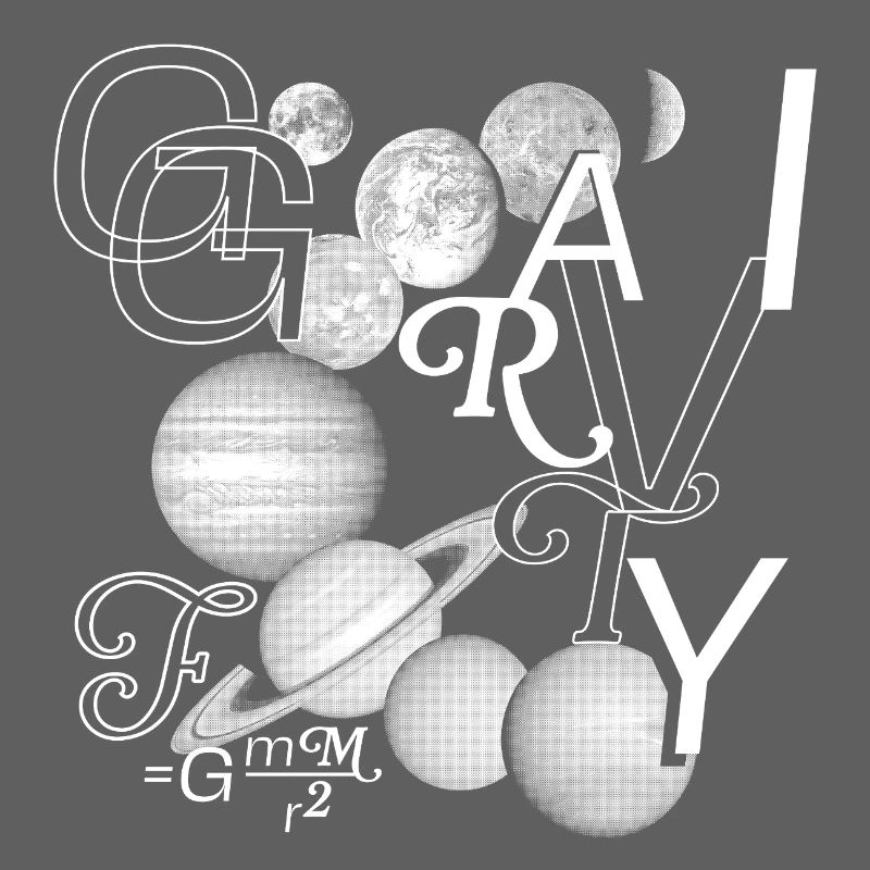 Typo Power: Gravity in Style