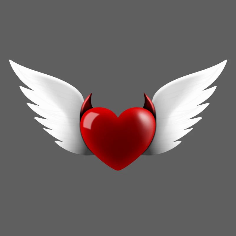 Heart Angel Devil