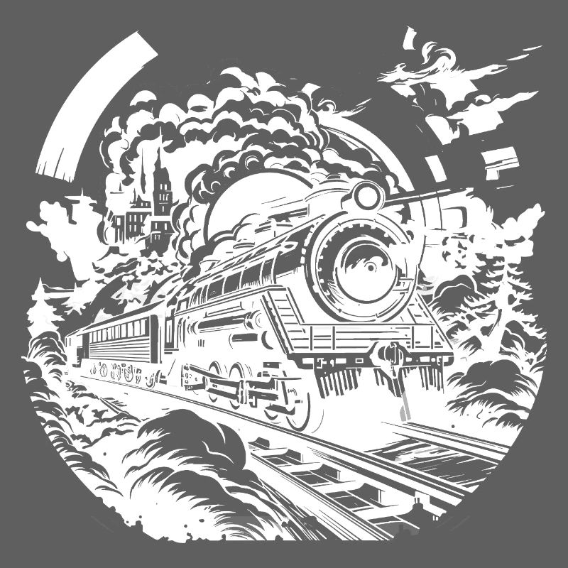 Eisenbahn Skizze