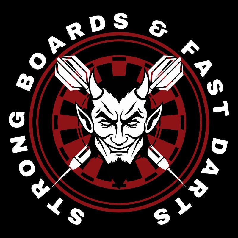 DARTS, DARTBOARD AND DEVIL 