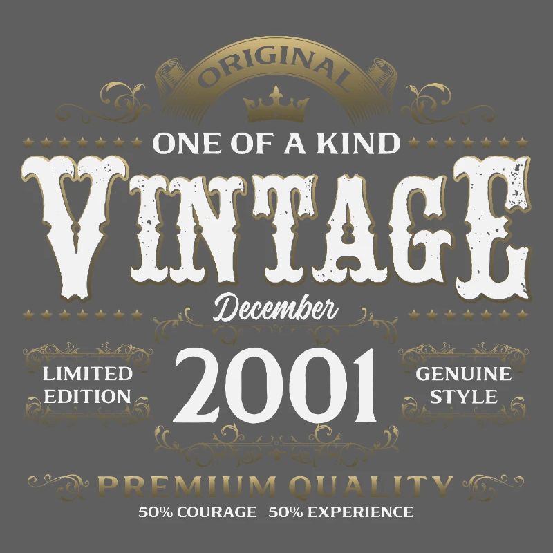 24e anniversaire Millésime Décembre 2001