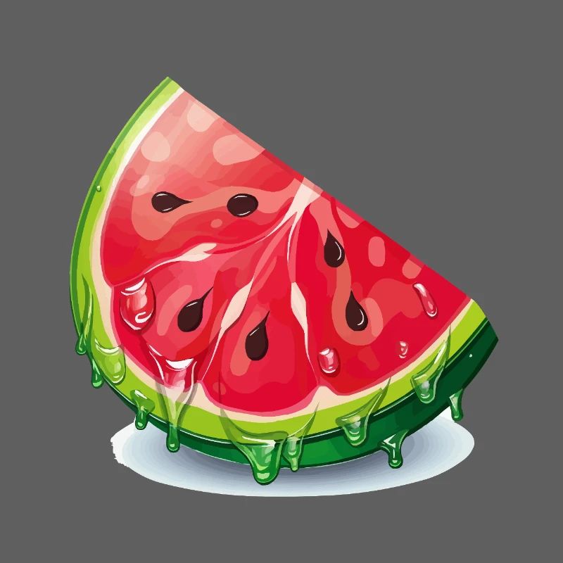 Tranche de pastèque