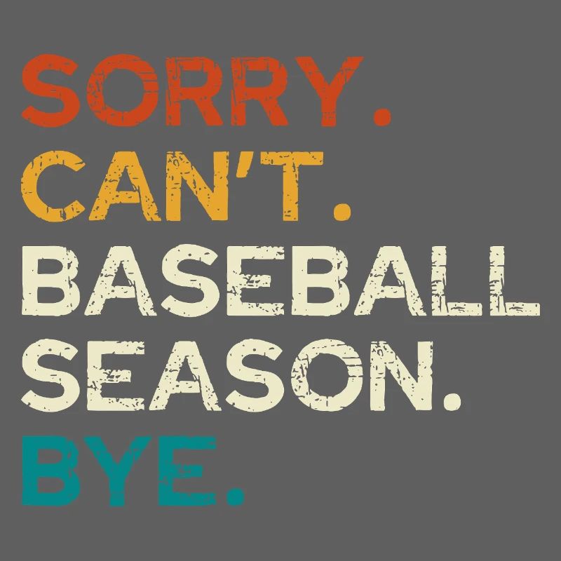 Sorry, Baseball-Saison vorbei