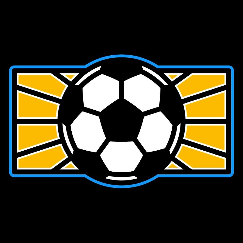 Fodbold Pop Art-logo